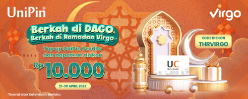 PROMO – Berkah di DAGO dapatkan diskon Rp 10.000 UC!